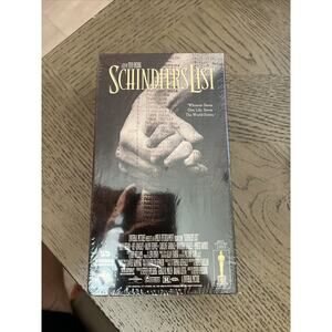 New‎ Sealed Schindler's List (VHS, 1997, 2-Tape Set) Free Fast Shipping